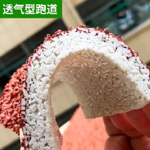 厚冠自結(jié)紋全塑塑膠跑道 河南羅山體育館塑膠跑道價格