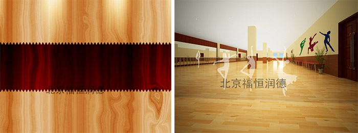 采用“福恒”<a href=http://m.yingdedao.com target=_blank class=infotextkey>健身</a>木地板的場館
